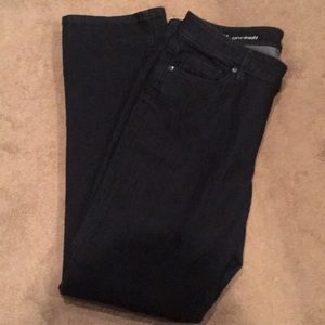 Loft brand blue jeans size 14 curvy straight